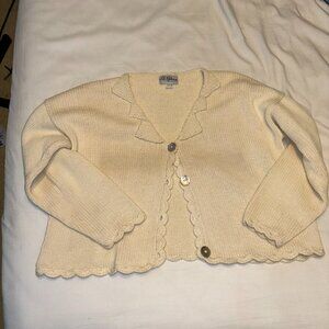 M. Gibson Cropped Cardigan